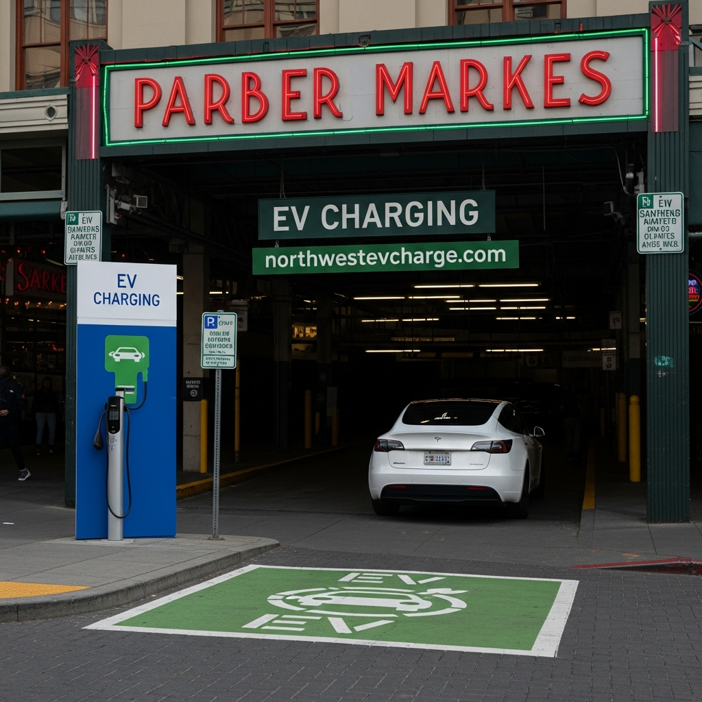 EV Charging Near Pike Place Market — How to Park, Plug In, and Actually Enjoy Your Visit