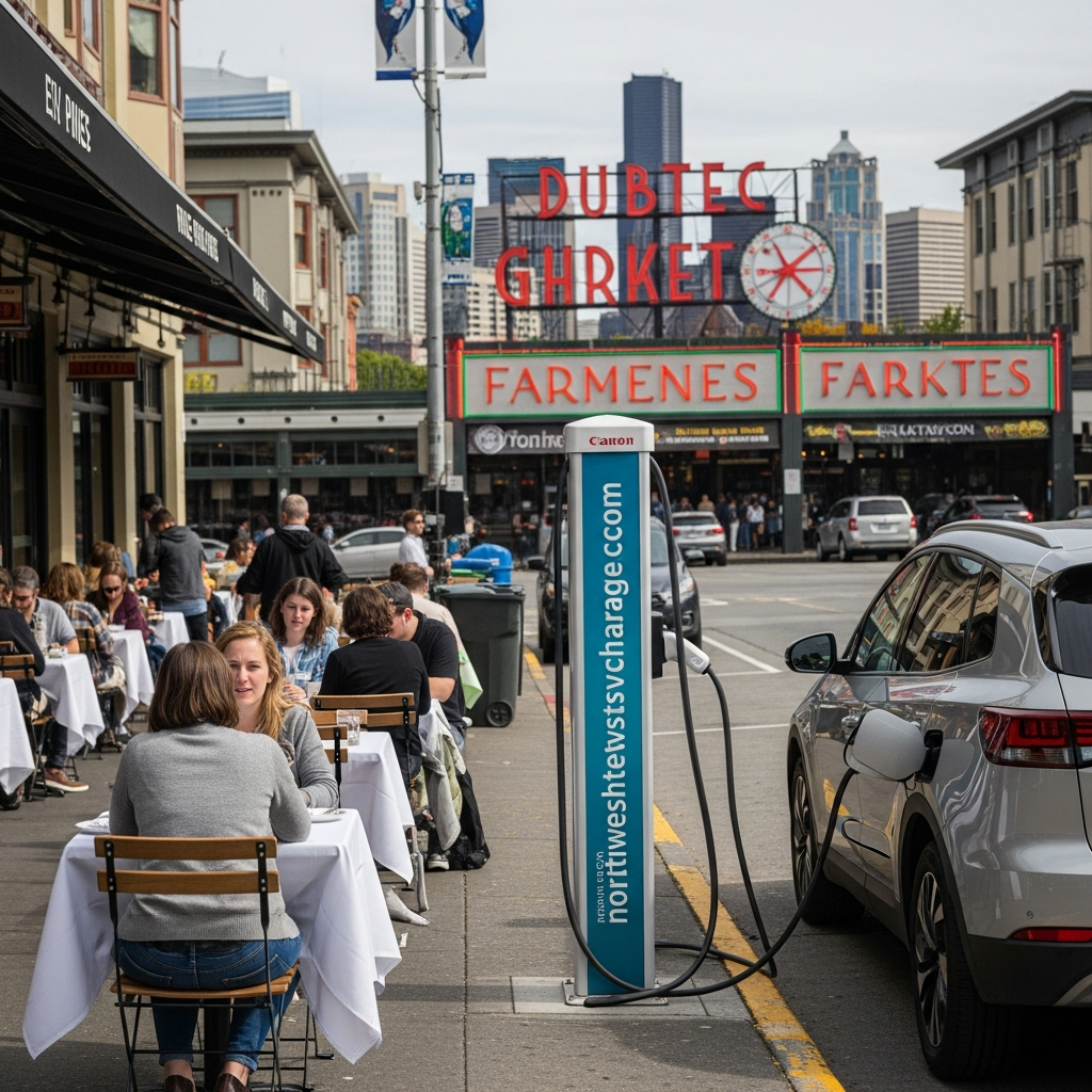 Charge While You Eat — Best Seattle Restaurants Near EV Charging Stations