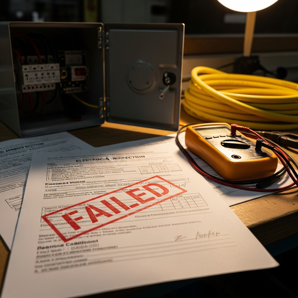 EV Charger Install Failed Inspection — How to Fix It