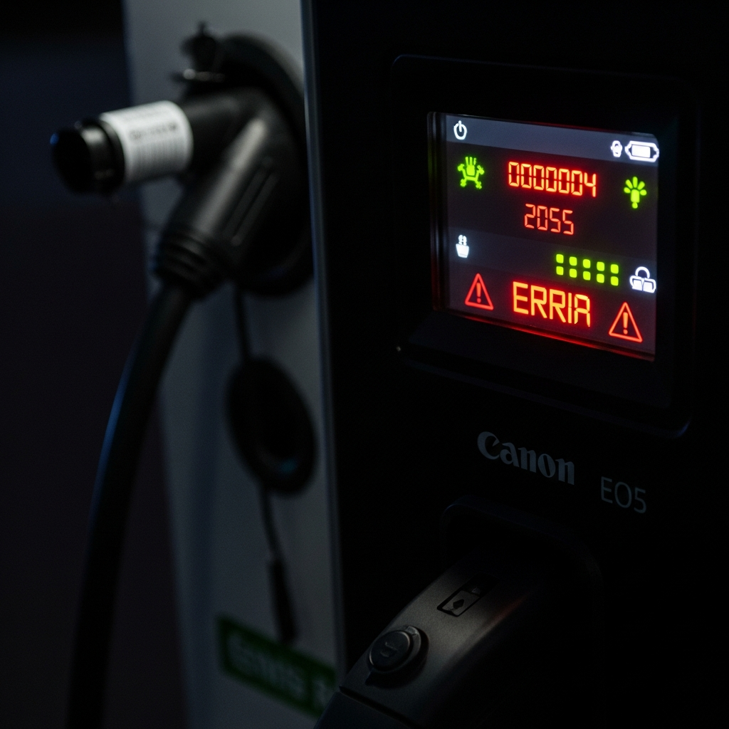 EV Charger Showing Error Code What It Means